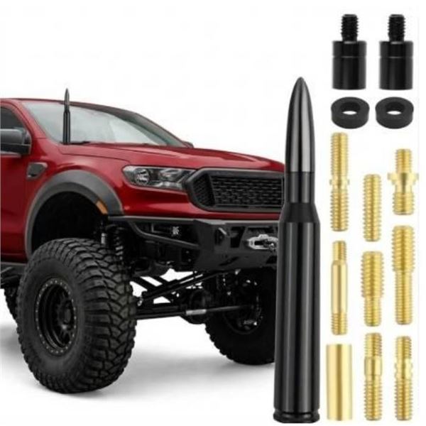 Car or Truck Accessory Set - Bullet Shaped Tool with Brass Fittings