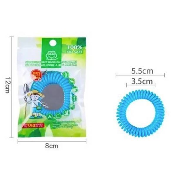 Frokito 16-Pack Spiral Bracelets for Outdoor Bug Repellent