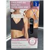 Image 2 : PUMA 2-Pack Sports Bra - Large, Seamless, Convertible Design