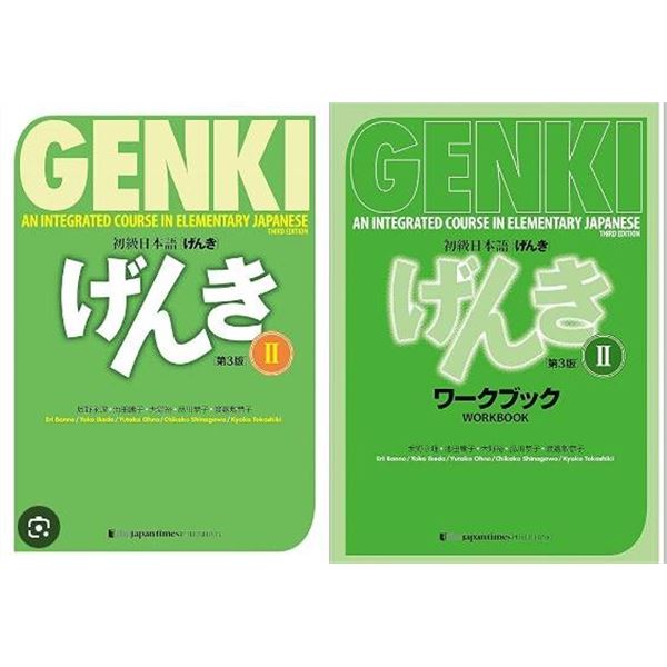 GENKI III Japanese Textbook & Workbook