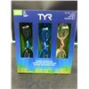Image 2 : TYR Junior Swim Goggles 3-Pack, Model 1819572