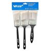Image 1 : VALU+ Paint Brush Set, 3 Pieces