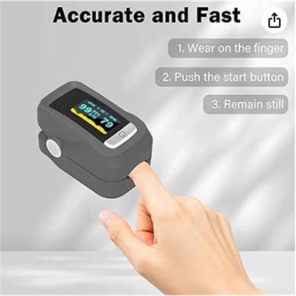 Fingertip Pulse Oximeter Model XOX4KR3YC1
