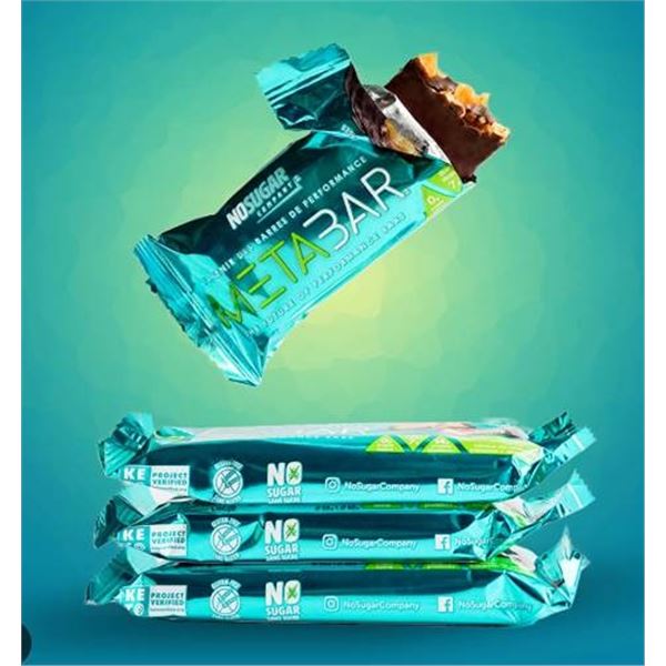 Nosugar Company Metabar 40g, Lot of 11