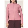 Image 1 : Mondetta Women's Zip-Up Top in Pink, Size M/M