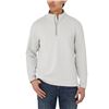 Image 1 : Kirkland Signature Men's 1/2 Zip Pullover, Medium, White