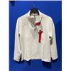 Image 2 : Kirkland Signature Men's 1/2 Zip Pullover, Medium, White