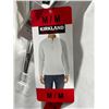 Image 3 : Kirkland Signature Men's 1/2 Zip Pullover, Medium, White