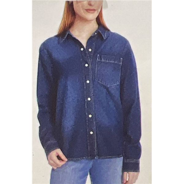 Lucky Brand Denim Shirt, S/P, Model 1914050