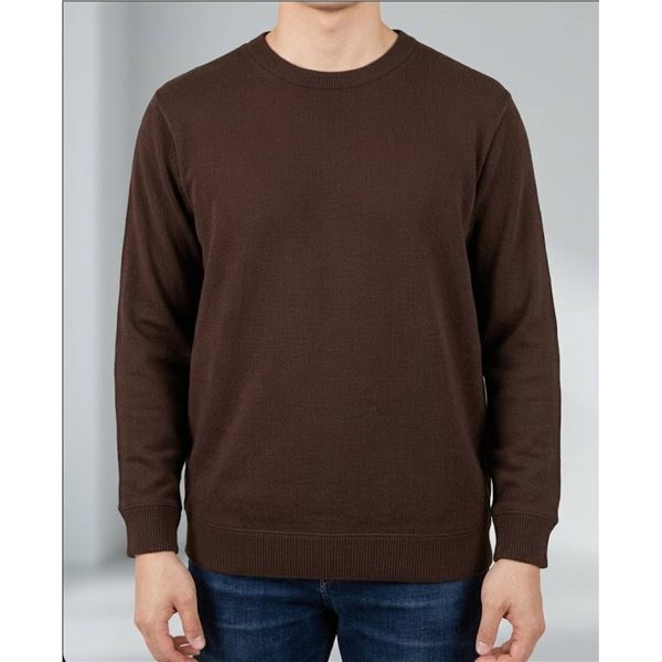 Rough Dress Sweatshirt XL Size, Brown Color