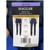 Image 3 : Haggar 30x32 Dress Pants, Straight Fit, Wrinkle-Resistant