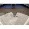 Image 3 : Tommy Hilfiger Men's XL Long Sleeve Polo Shirt, Beige/White/Black Color Block
