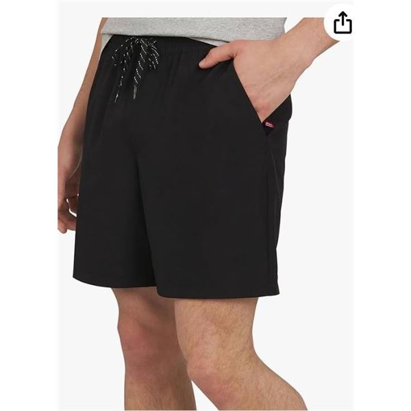 Quiksilver Mens Regular Fit Stretch Waist Water Friendly Active Hybrid ShortsCasual Shorts