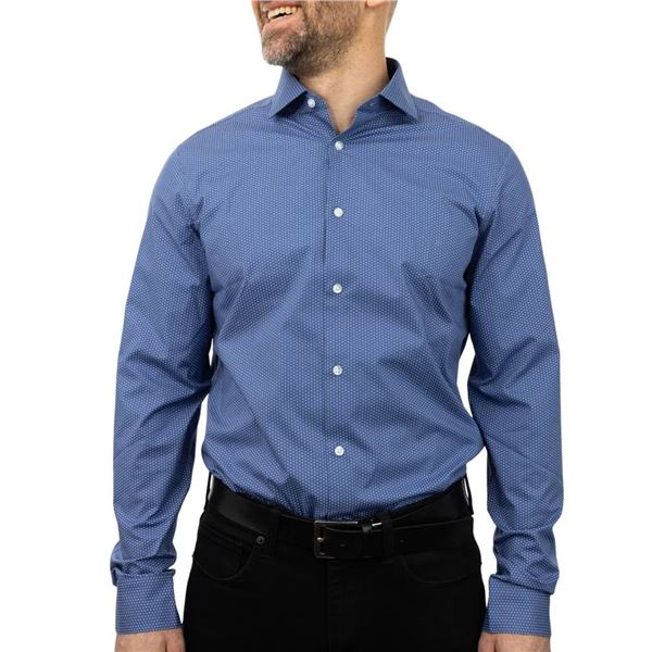 Calvin Klein Slim Fit Stretch Shirt, 17 34/35 XL