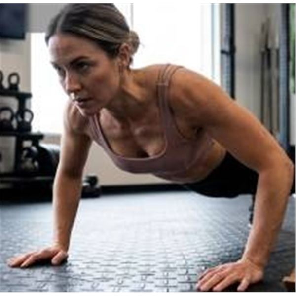 Aurum Medium Support Sports Bra with Lycra Fabric, Size Unspecified