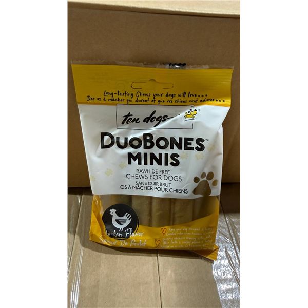 TenDogs DuoBones Minis Chicken Case of 24 x 100g
