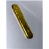 Image 2 : Hand Poured Ingot for Computer Pin recovery approx 1.3oz - purity unknown