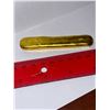 Image 3 : Hand Poured Ingot for Computer Pin recovery approx 1.3oz - purity unknown