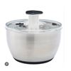 Image 1 : MU Stainless-Steel Salad Spinner with Multi-Functional Bowl