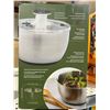 Image 3 : MU Stainless-Steel Salad Spinner with Multi-Functional Bowl