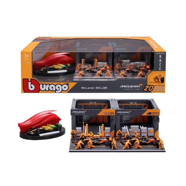 Bburago McLaren Formula 1 Team 1:24 Die-Cast Model Cars Set