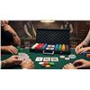 Image 1 : Poker Chip Set with Durable Case and Multicolor Chips