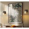 Image 1 : Globe Electric Rechargeable Glass Wall Sconce, 2-pack