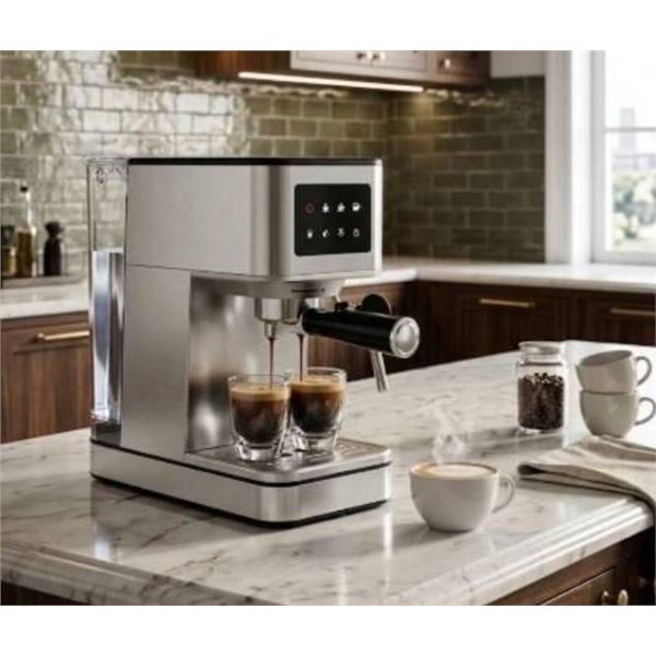Espresso Coffee Machine EM625 With 1400W Power and 20-Bar Pump
