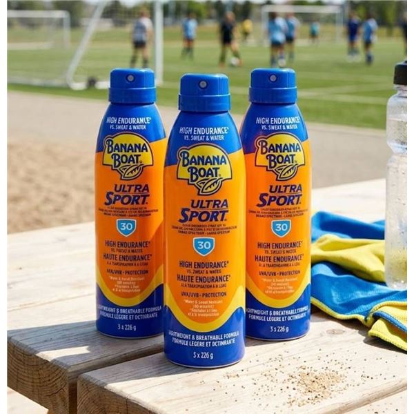 Banana Boat Ultra Sport SPF 30 Sunscreen Spray 3-Pack