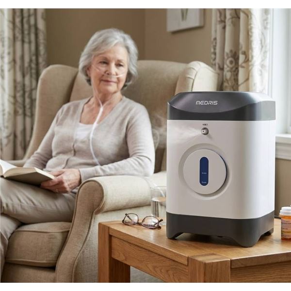 Medris Household Oxygen Concentrator JY-117W With Adjustable Flow Rate