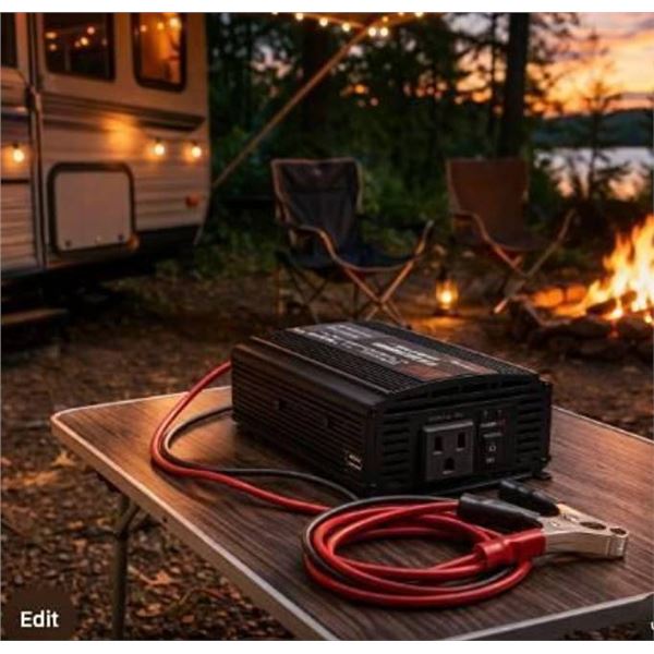 Lot of 2 - Samlex Driver 450 Watts Power Inverter for 12V DC to 120V AC Conversion