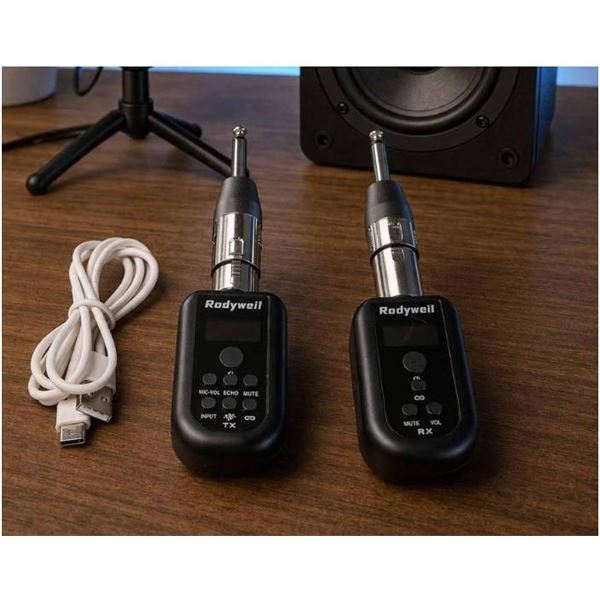 Rollywell XLR Wireless Microphone System with Accessories