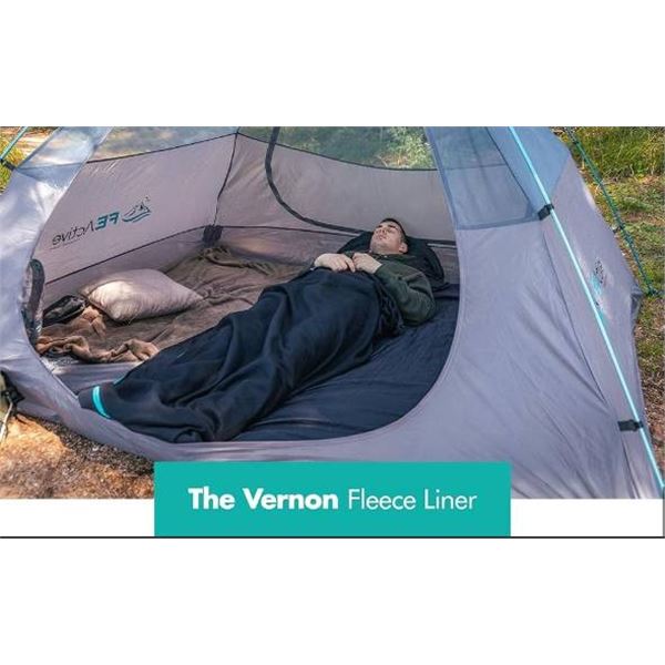 FE Active Sleeping Bag Fleece Liner Vernon