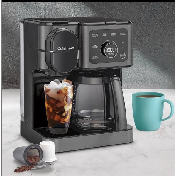 Cuisinart Coffee Center 2-in-1 12-Cup Coffeemaker
