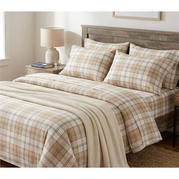 Roots Home Queen Grand 6-Piece Sheet Set, 300-Thread Count Cotton