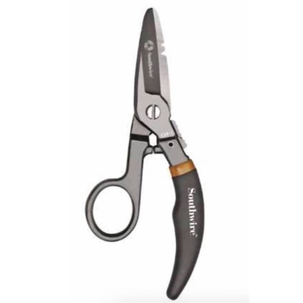 Southwire S5N Professional Diagonal Snips with 19 & 23 AWG Wire Stripping Notches