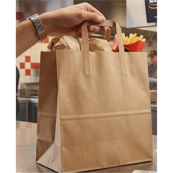 Harvey's Printed Kraft Paper Bags 11x12x6.7 in - Item No. 9123011