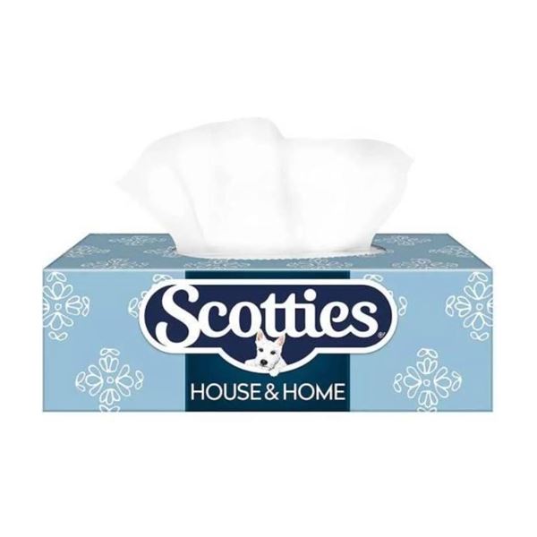 Lot of 18 Boxes Scotties House & Home Facial Tissue