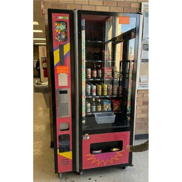 SMART SPC Snack/Gumball Combination Vending Machine (Empty)