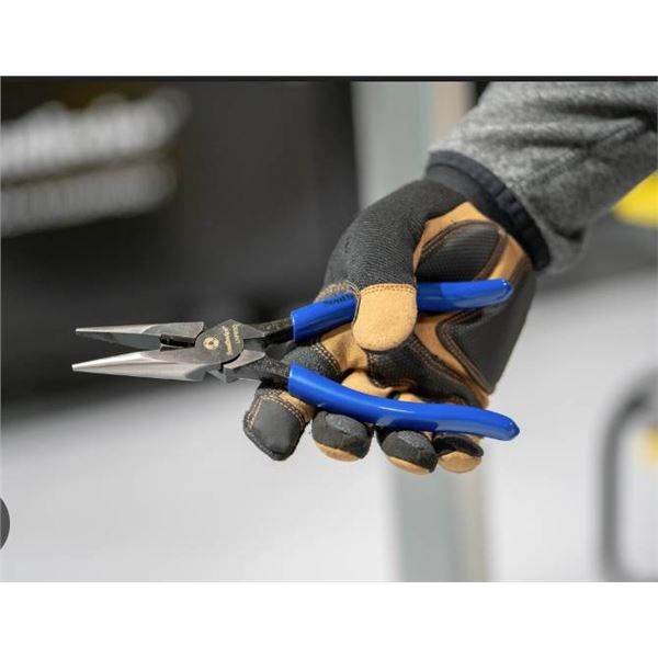 Southwire LNP8SD 8-Inch Heavy Duty Long Nose Pliers, Set of 2