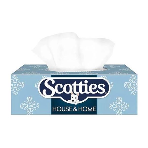 18 Boxes Scotties House & Home Facial Tissue
