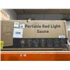 Image 2 : Portable Red Light Infrared Sauna with Foldable Chair and Remote Control