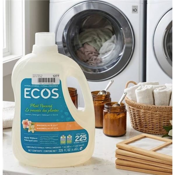 ECOS Plant Powered Magnolia and Lily Laundry Detergent - 225 fl oz