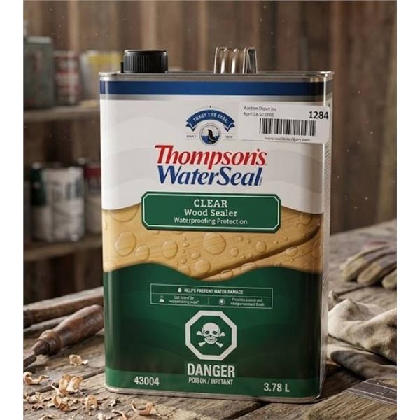 Thompson's WaterSeal Clear Wood Sealer 43004 3.78 L