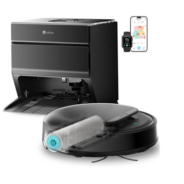 Lefant M5 Pro LiDAR Robot Vacuum and Mop, 18000Pa Suction, PSD 2.0 Smart Obstacle Avoidance, All-in-