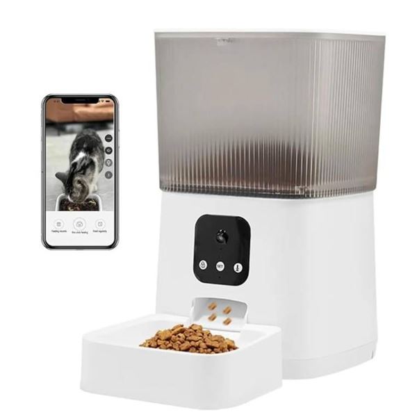 Automatic Pet Feeder with Wi-Fi Control