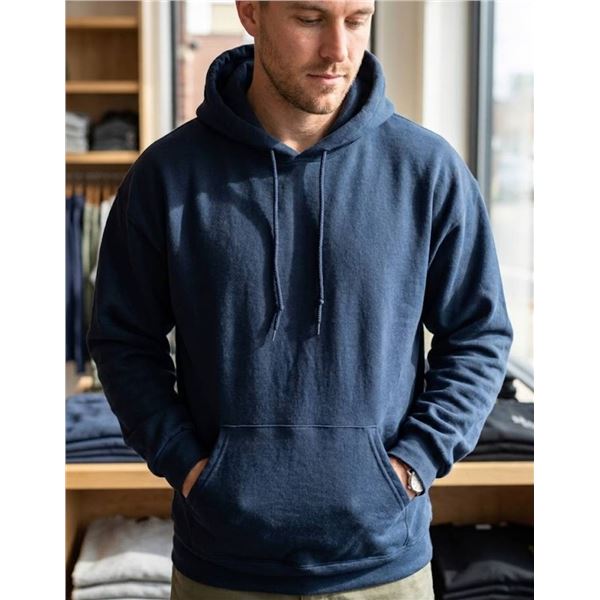 King Athletics XL Hoodie - Navy Blue, Made in Canada