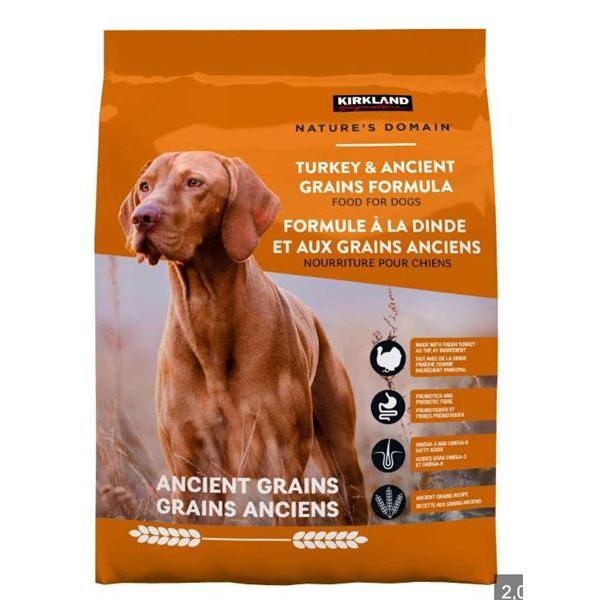 Nature's Domain Turkey & Ancient Grains Formula Dog Food, 15.87 kg