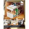 Image 3 : Mesa Home And Design 2-Tier Organizer With Sliding Drawers