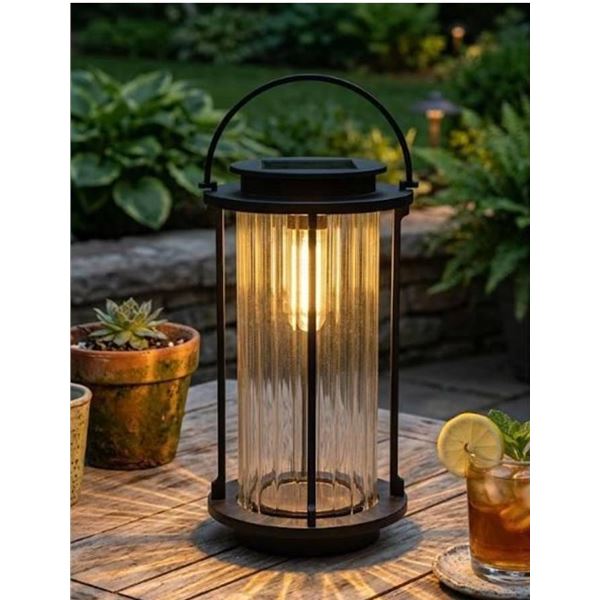 Sun Soaked LED Solar Lantern